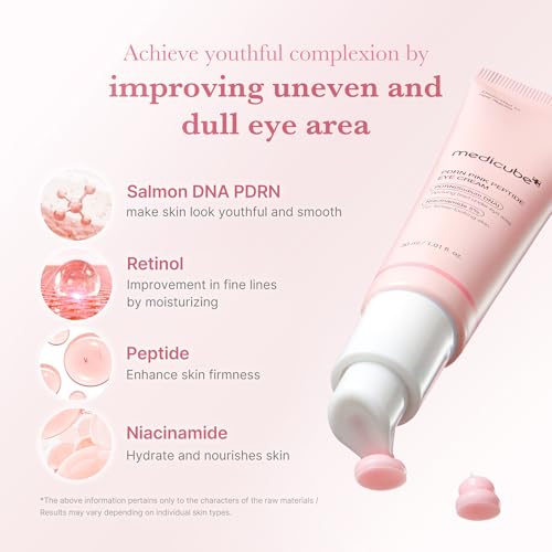 medicube Eye Serum with Salmon DNA PDRN & Pink Peptides - Product Imagery