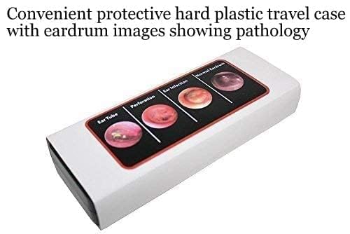 Third Generation Dr Mom Slimline Stainless LED Pocket Otoscope - Product Imagery