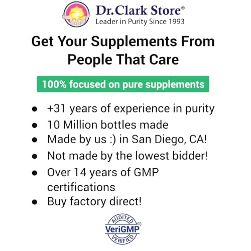 Dr. Clark Selenium Supplement 200 Mcg - Dietary Capsules with - Product Imagery