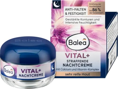 Balea Vital+ Intensive Night Cream for Very Mature Skin (55+ to - Product Imagery