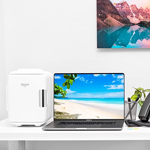 Cooluli Mini Fridge for Bedroom - Car, Office Desk & Dorm Room - - Product Imagery