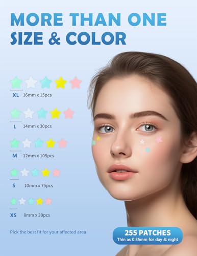 Dr. Zitacne Pimple Patches for Face, Star Hydrocolloid Acne - Product Imagery