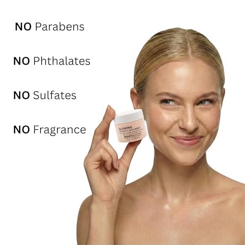 Global Beauty Care Glowing Vitamin C Skin Cream - Radiant Face - Product Imagery