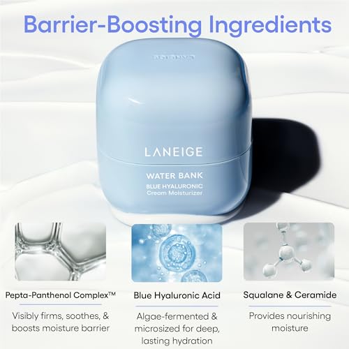 LANEIGE Water Bank Blue Hyaluronic Cream Moisturizer: Hydrating - Product Imagery