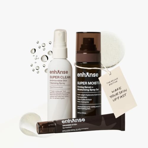 The Revive Routine Skincare Gift Set for Men Hydrating 3 Pc - ENHANSE Official Imagery - 1
