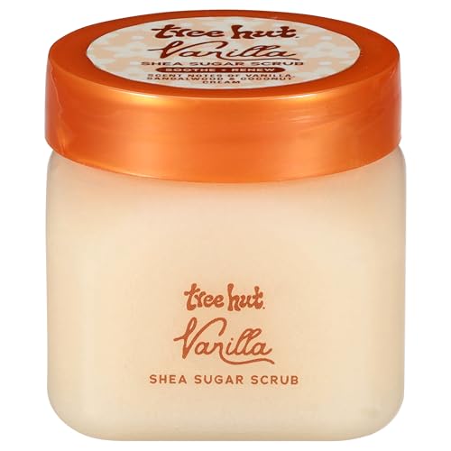 Tree Hut Mini Vanilla Body Scrub, Travel Size Sugar Scrub, 3.4 Oz - Product Imagery
