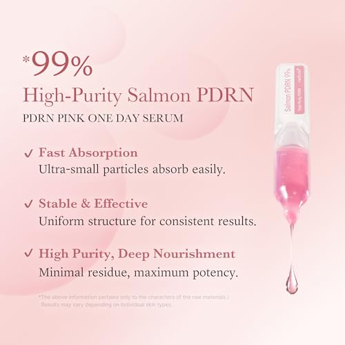 medicube Salmon DNA PDRN Pink One Day Serum - Product Imagery