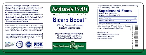 Sodium Bicarbonate 650 mg Tablets - Strongest Alkaline Tablets - - Product Imagery