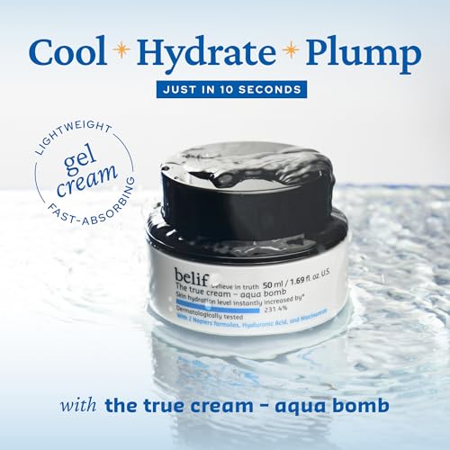 belif Aqua Bomb – Daily Niacinamide Hydrating Moisturizer, - Product Imagery