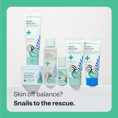 Peach Slices - Snail Rescue Purifying Cleanser (4.05 oz) - Snail - Product Imagery