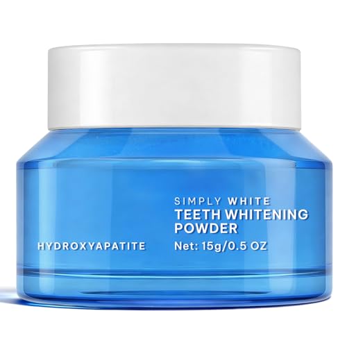Enamel-Safe Teeth Whitening Powder - Hydroxyapatite - Gentle on - Product Imagery