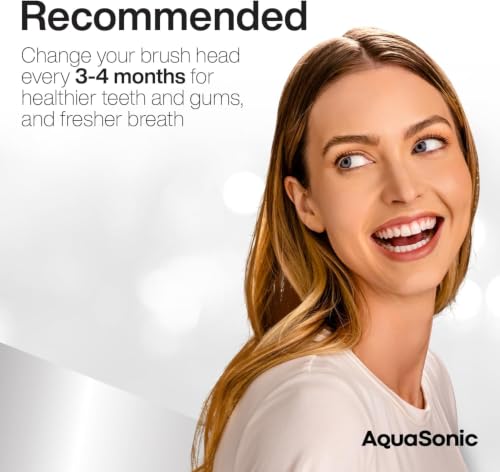 AquaSonic Genuine Proflex Replacement Brush Heads | ADA Accepted - Product Imagery
