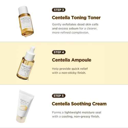 SKIN1004 Centella Travel Kit, Korean Skin Care Set of 5, Travel - Product Imagery