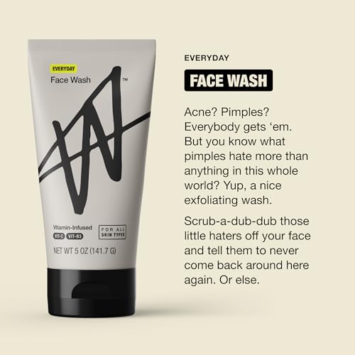 W By Jake Paul Everyday Mens Face Wash, Exfoliating, Face - Product Imagery