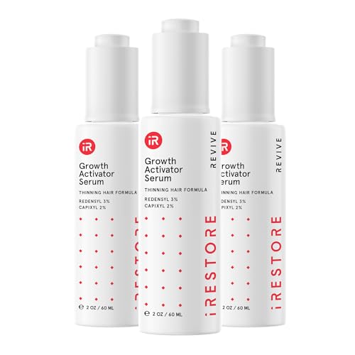 iRESTORE Scalp Serum | Hair Growth Serum for Women Men | Best for Hair Loss Hair Thinning | Aids Regrowth with Redensyl 
