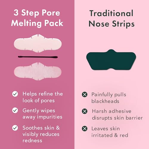 Rael Miracle Melting Pack, Gentle Blackhead Remover, Nose Strips - Product Imagery