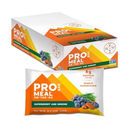 PROBAR - MEAL Bar, Superberry & Greens, Non-GMO, Gluten-Free, - Product Imagery