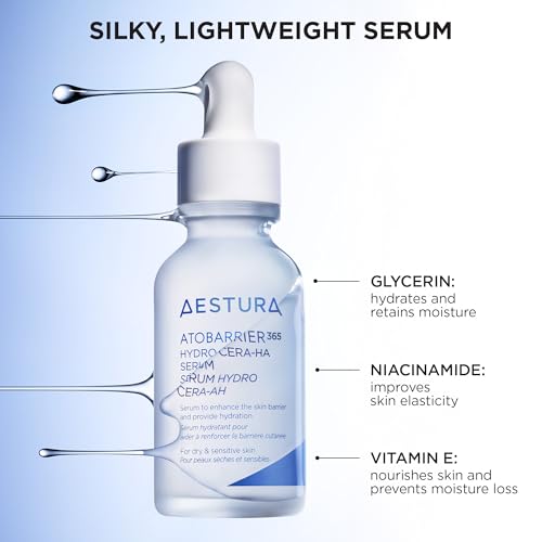 AESTURA ATOBARRIER365 Hydro CERA-HA Korean Face Serum with - Product Imagery