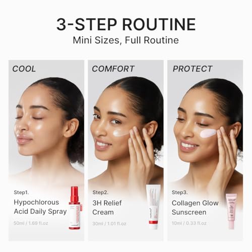 medicube Summer-Ready Skincare Travel Kit for Quick Cooling & - Product Imagery