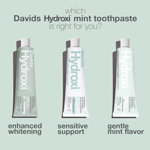 Davids Nano Hydroxyapatite Toothpaste Sensitive + Whitening - Product Imagery