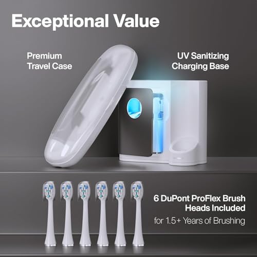 Aquasonic Vibe Series PRO – Ultra-Whitening Electric Toothbrush - Product Imagery