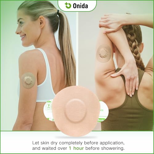 Onida Dexcom G7 Over Patches 20PCS Waterproof CGM Covers for G7 - Product Imagery