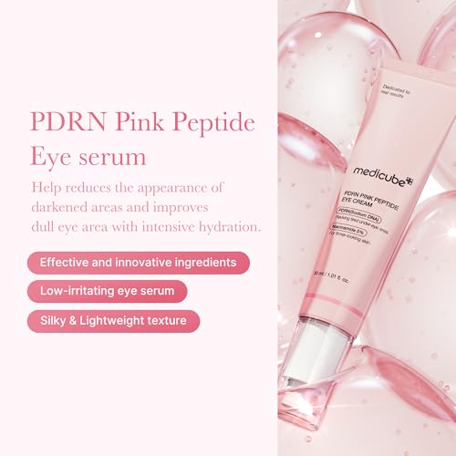 medicube Eye Serum with Salmon DNA PDRN & Pink Peptides - Product Imagery