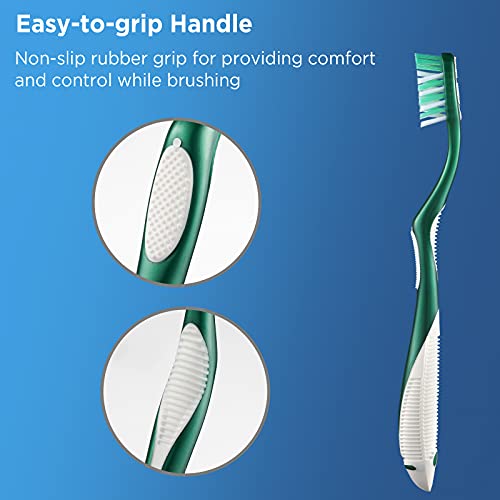 Fremouth Extra Firm Toothbrushes for Adults, Extra Hard - Product Imagery