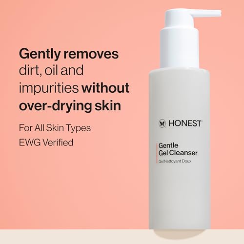 Honest Beauty Gentle Gel Daily Face Cleanser, Sensitive Skin, 5 - Product Imagery