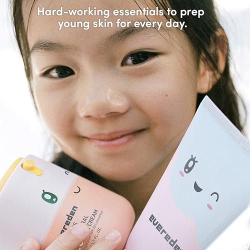 Evereden Kids Face Wash & Mineral SPF 20 Cream Set, Safe for - Product Imagery