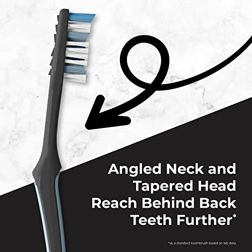 Reach Advanced Design Medium Bristle Toothbrush with Cap, 1 Count - Product Imagery