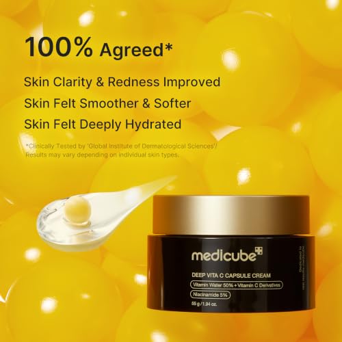medicube Capsule Cream with Deep Vitamin C for Radiance - Product Imagery