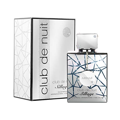 Armaf Club De Nuit Sillage For Unisex Eau de Parfum Spray, 3.6 Ounce – Alcohol Free, Floral Woody Musk