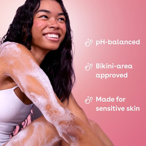 eos Cashmere Body Wash- Pink Champagne, Creamy Gel, Shea Butter, - Product Imagery