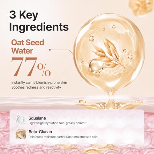 PURITO Oat Calming Gel Cream for Sensitive Skin, 3.38 fl.oz - Product Imagery