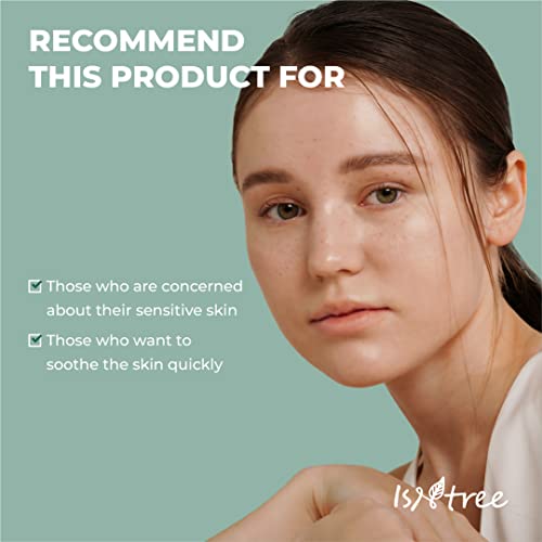 ISNTREE Mugwort calming Ampoule 50ml 1.69 fl.oz | Soothes - Product Imagery