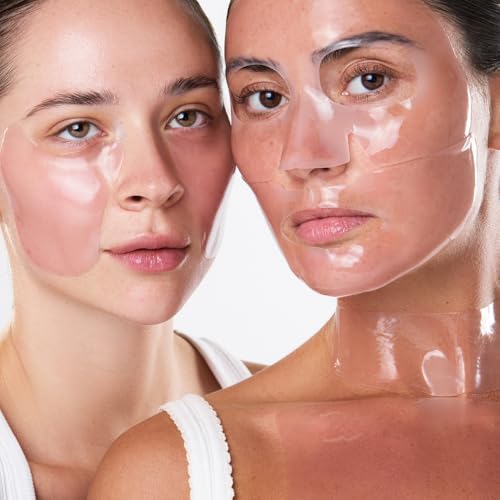 Karuna Skin - COLLAGEN Face Mask Sheets, Hydrogel 2-Piece Facial - Product Imagery