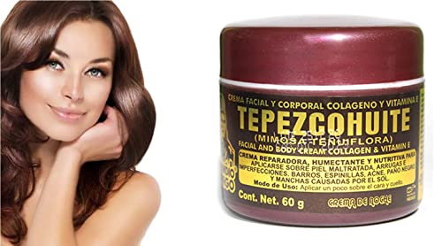 Del Indio Papago Tepezcohuite Cream, Facial and Body Cream, - Product Imagery