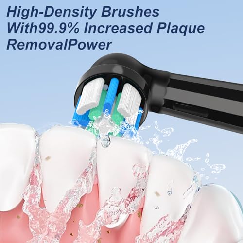 8 Pack IO Replacement Heads Compatible with Oral B iO Electric - Product Imagery