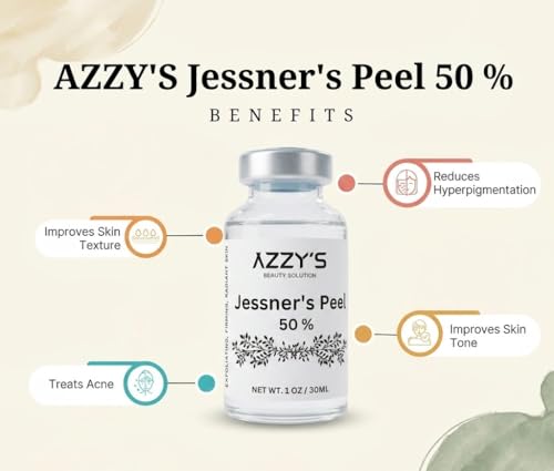 Azzy’s 20% Jessner Chemical Peel - Maximum Professional Strength - Product Imagery