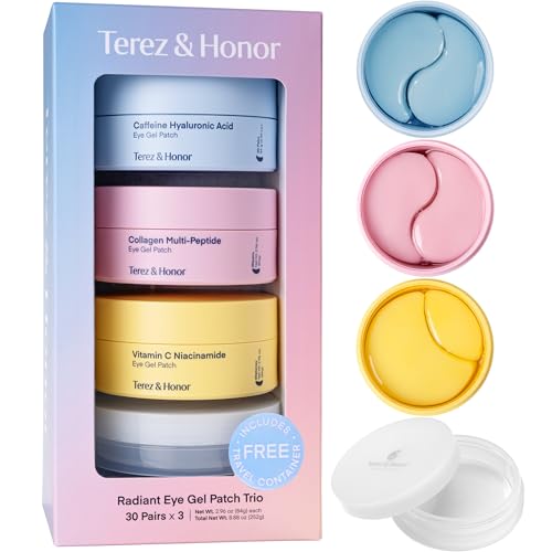 TEREZ & HONOR Eye Patches Gift Set - 3-Pack (x 60 Pcs) Korean - Product Imagery