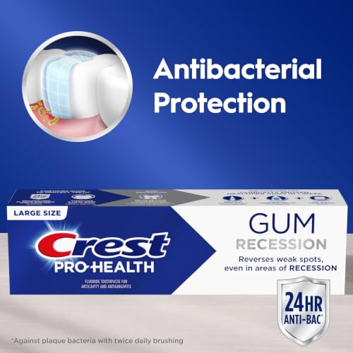 Crest Pro-Health Gum Recession Toothpaste 4.6 oz - Anticavity, - Product Imagery