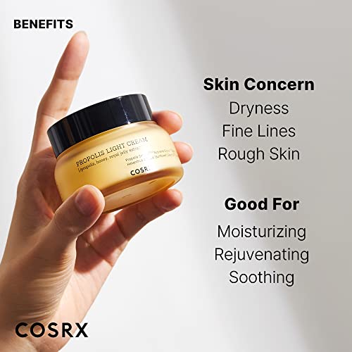 COSRX 64% Propolis Honey Lightweight Cream, Instant Golden - Product Imagery