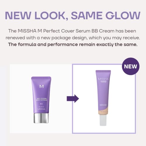 MISSHA M Perfect Cover Serum BB Cream No.23 Natural Beige 1.18 oz - Product Imagery