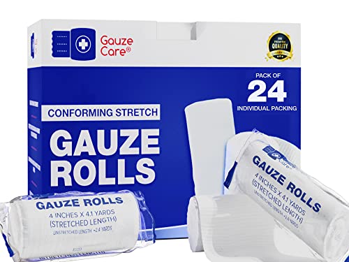 Gauze Rolls Pack of 24 – Premium Quality Lint and Latex-Free 4 - Product Imagery