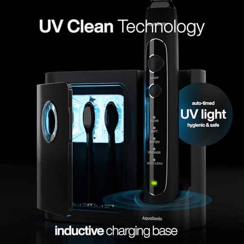 Aquasonic Black Series PRO UV – Ultra-Whitening Electric - Product Imagery