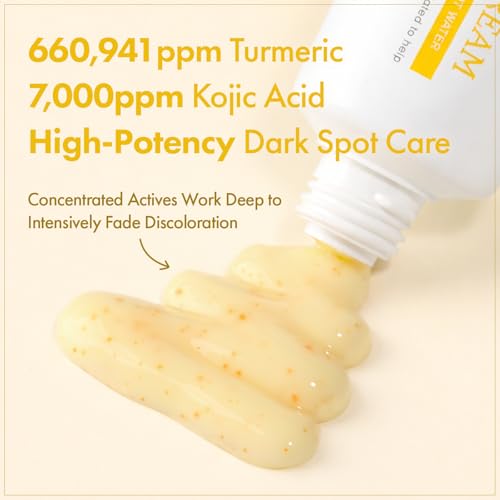 TOSOWOONG Kojic Acid Turmeric Cream for Dark Spots & - Product Imagery