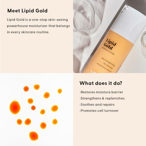 Stratia Lipid Gold Skin-Strengthening Ceramide Moisturizer with - Product Imagery