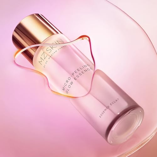 MZ SKIN Micro-Peeling Glow Essence | Daily Exfoliating Toner - Product Imagery