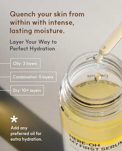 De:maf Here-Oh My First Hydrating Serum, Hyaluronic Acid, 1.69 - Product Imagery
